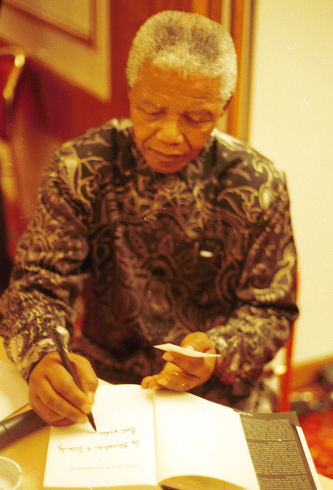 Schweiz-Südafrika: Dolder Hotel: Nelson Mandela 7