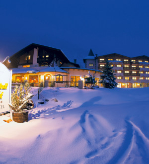 Laternd'l Hof Aussenansicht Winter